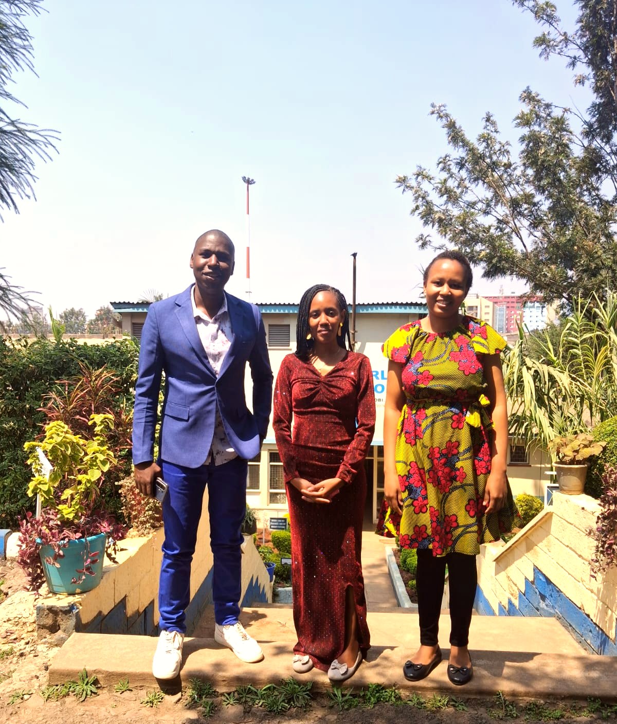 She-Wise Global team at a school program
